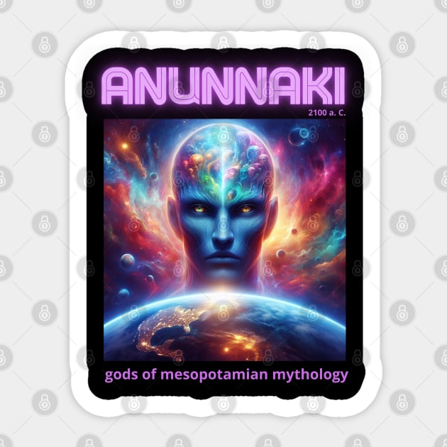 anunnaki Sticker by mmpower